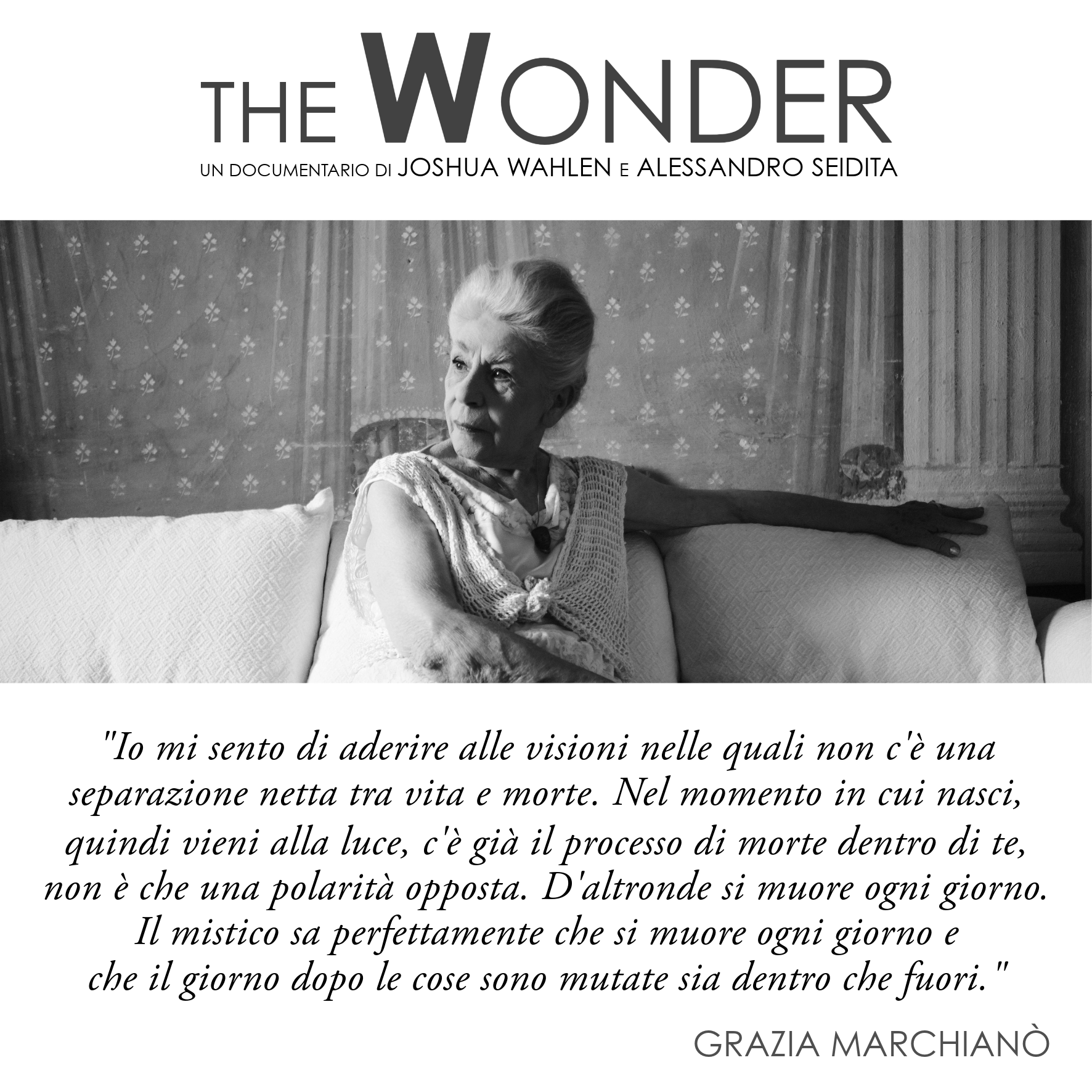 Grazia Marchianò_The Wonder